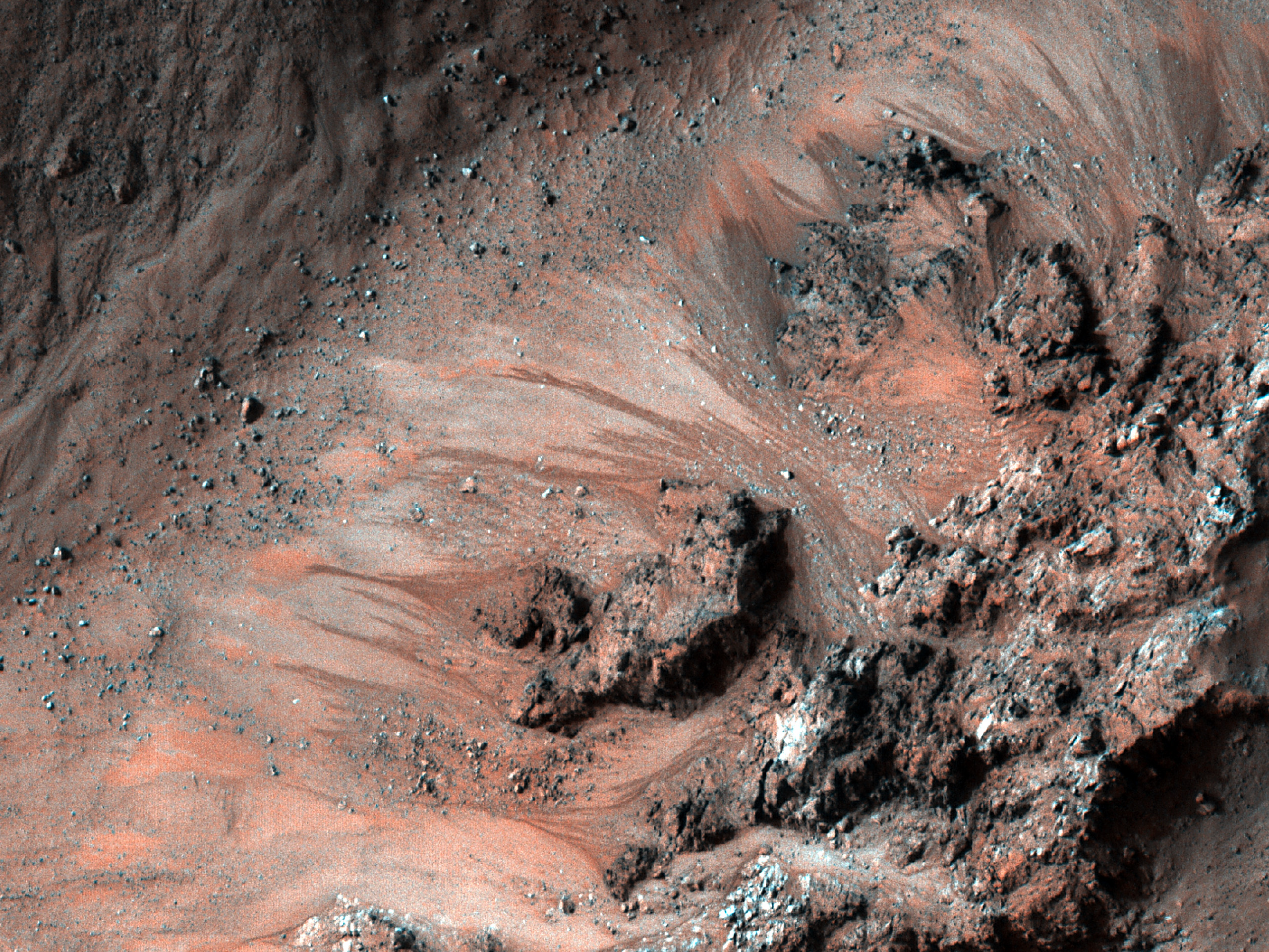 Slope Monitoring in Hale Crater