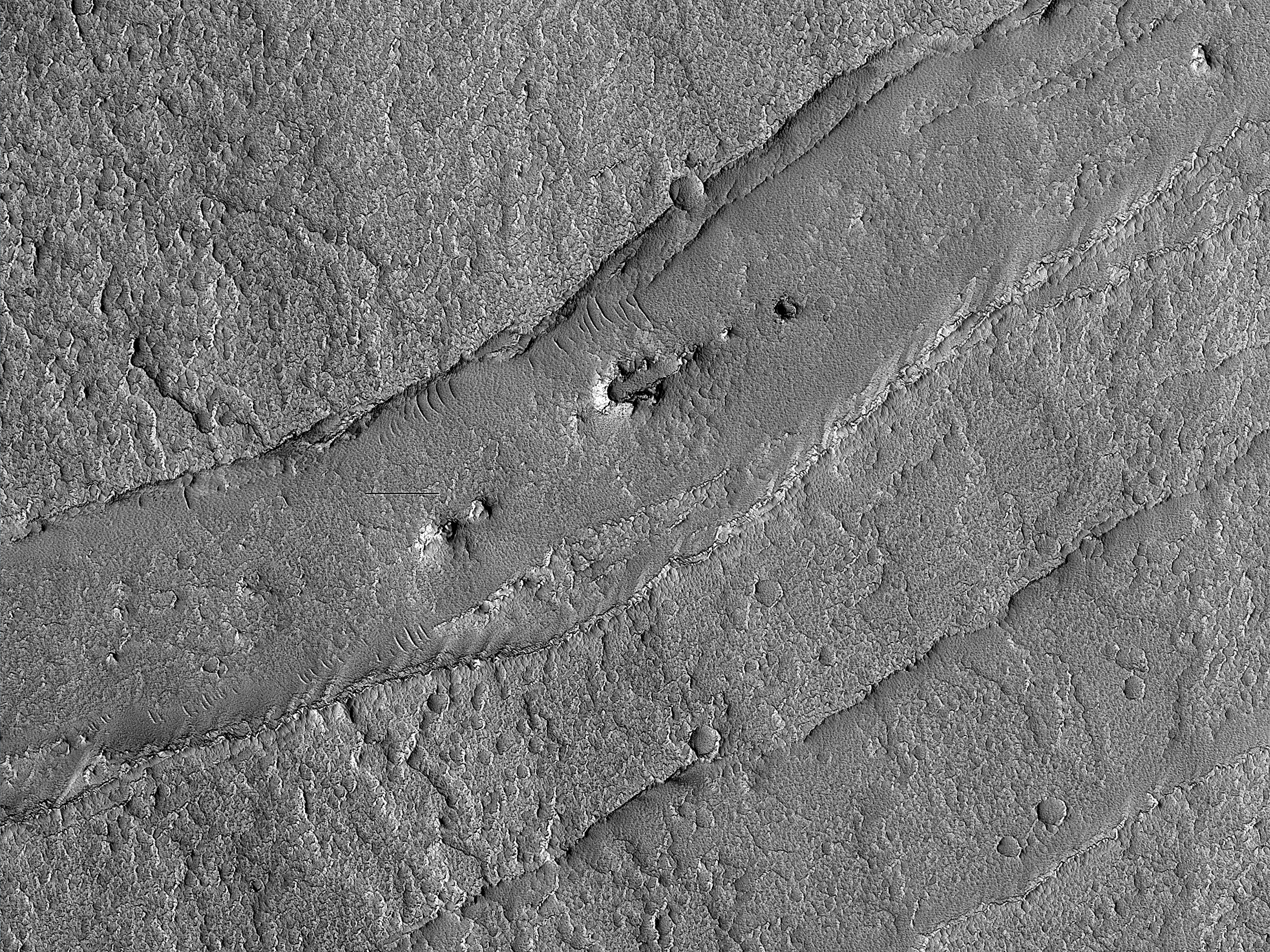 Fossae East of Arsia Mons