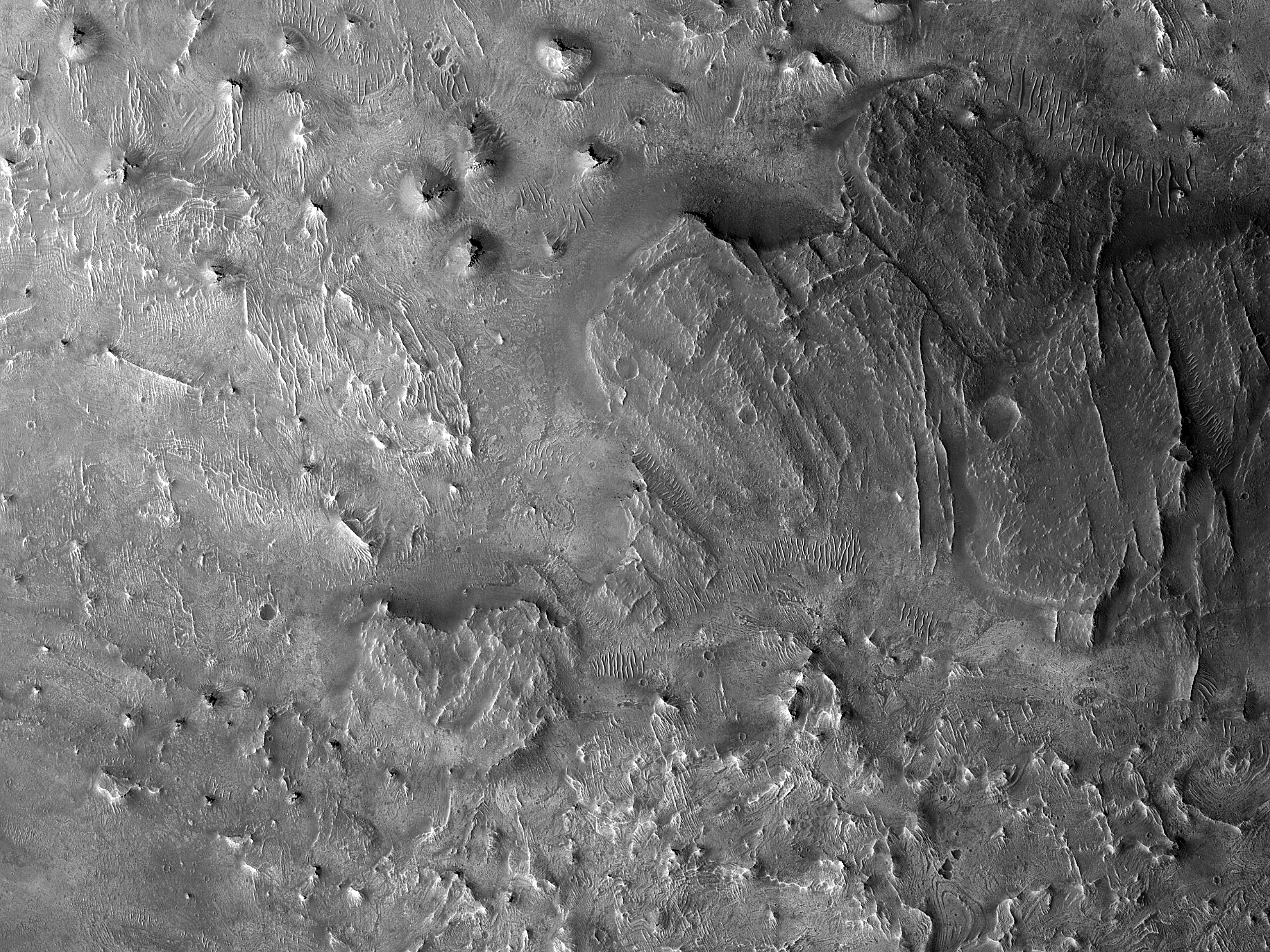 A Landslide Deposit in West Candor Chasma