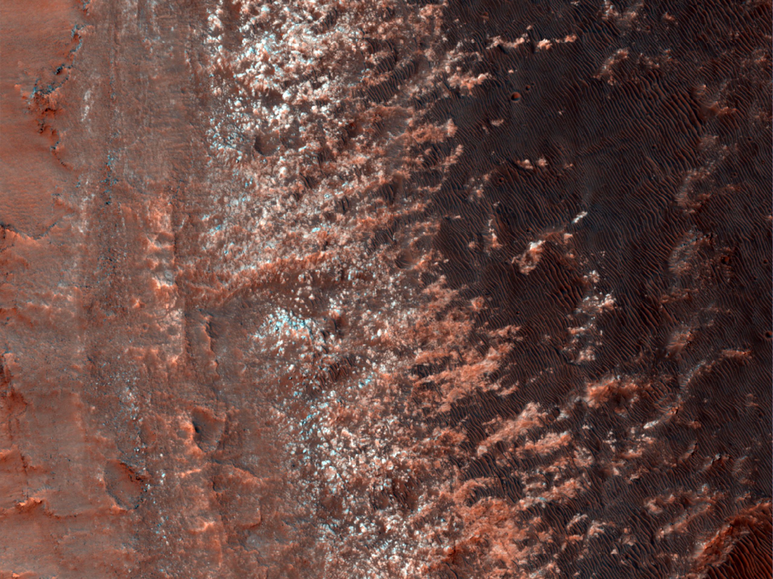 A Diverse Layered Section of Nirgal Vallis