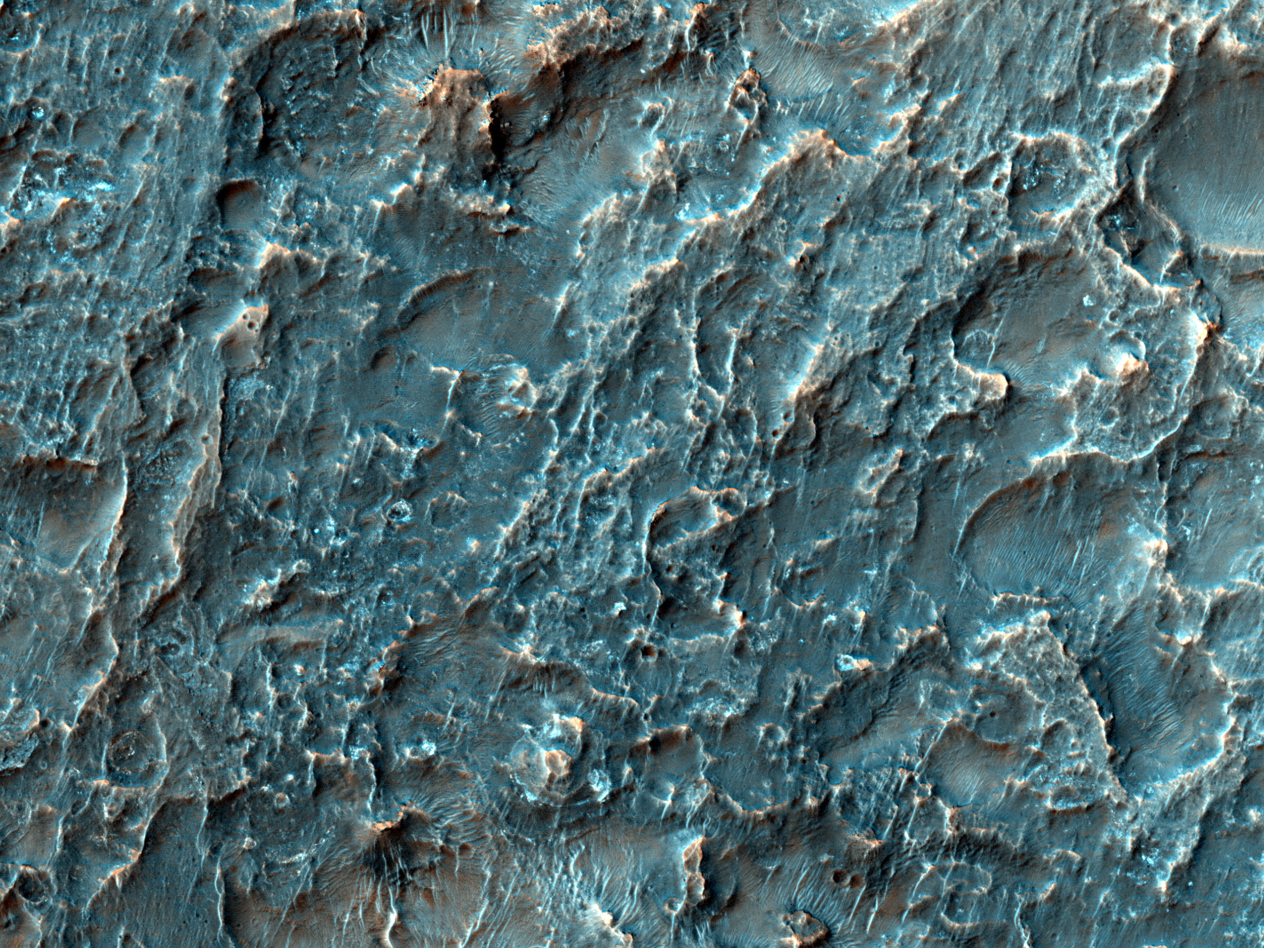 Small Sinuous Ridges and Butte-Forming Material