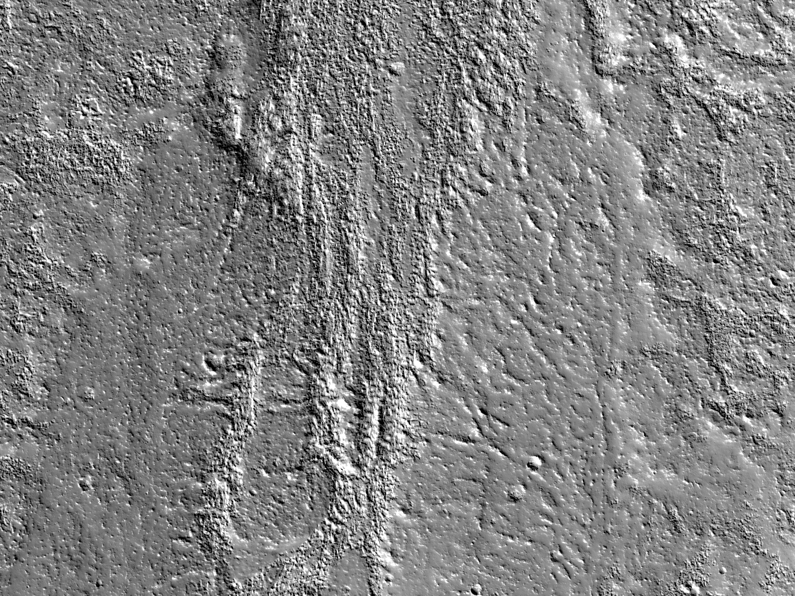 Channels in Enipeus Vallis