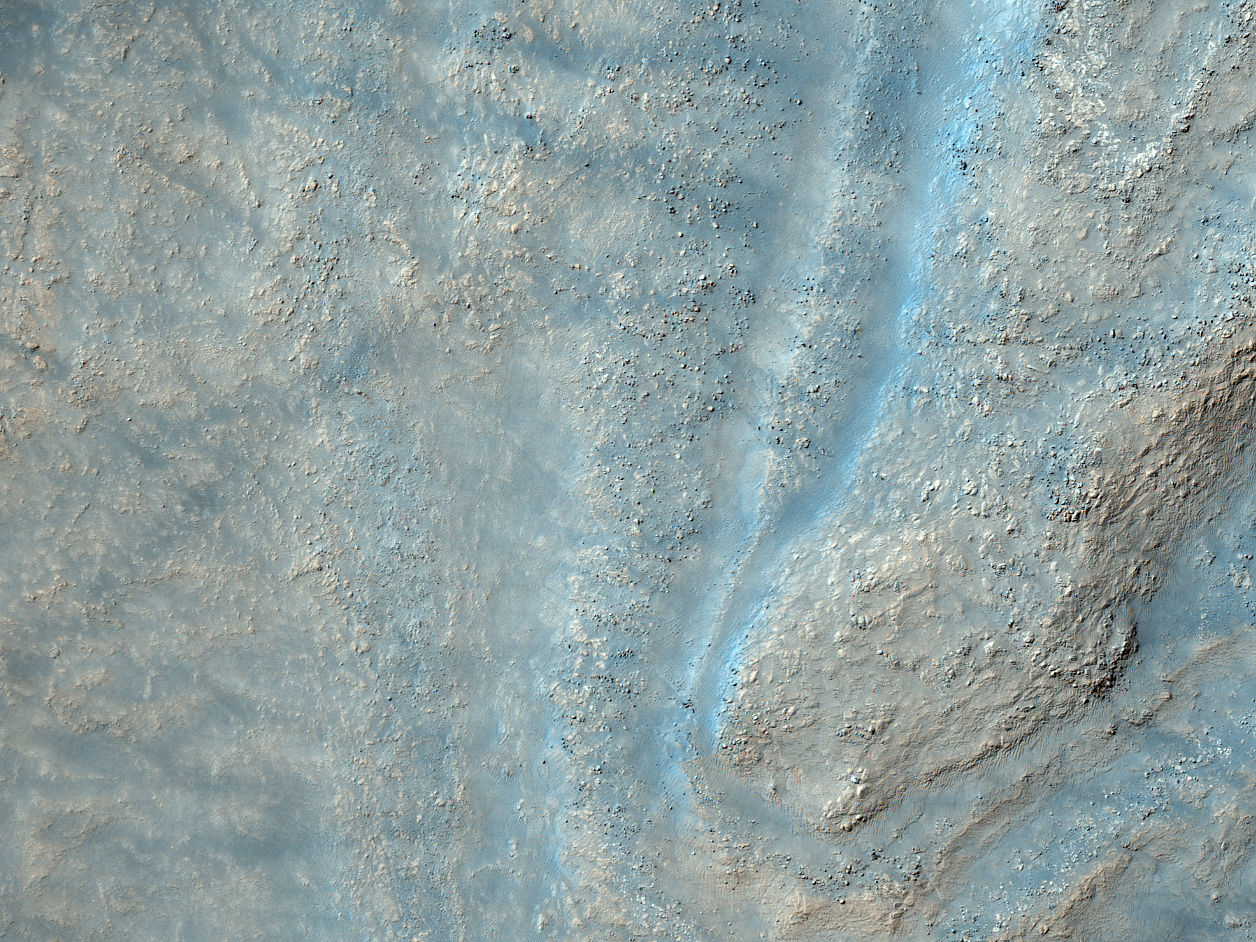 Layers in Argyre Planitia