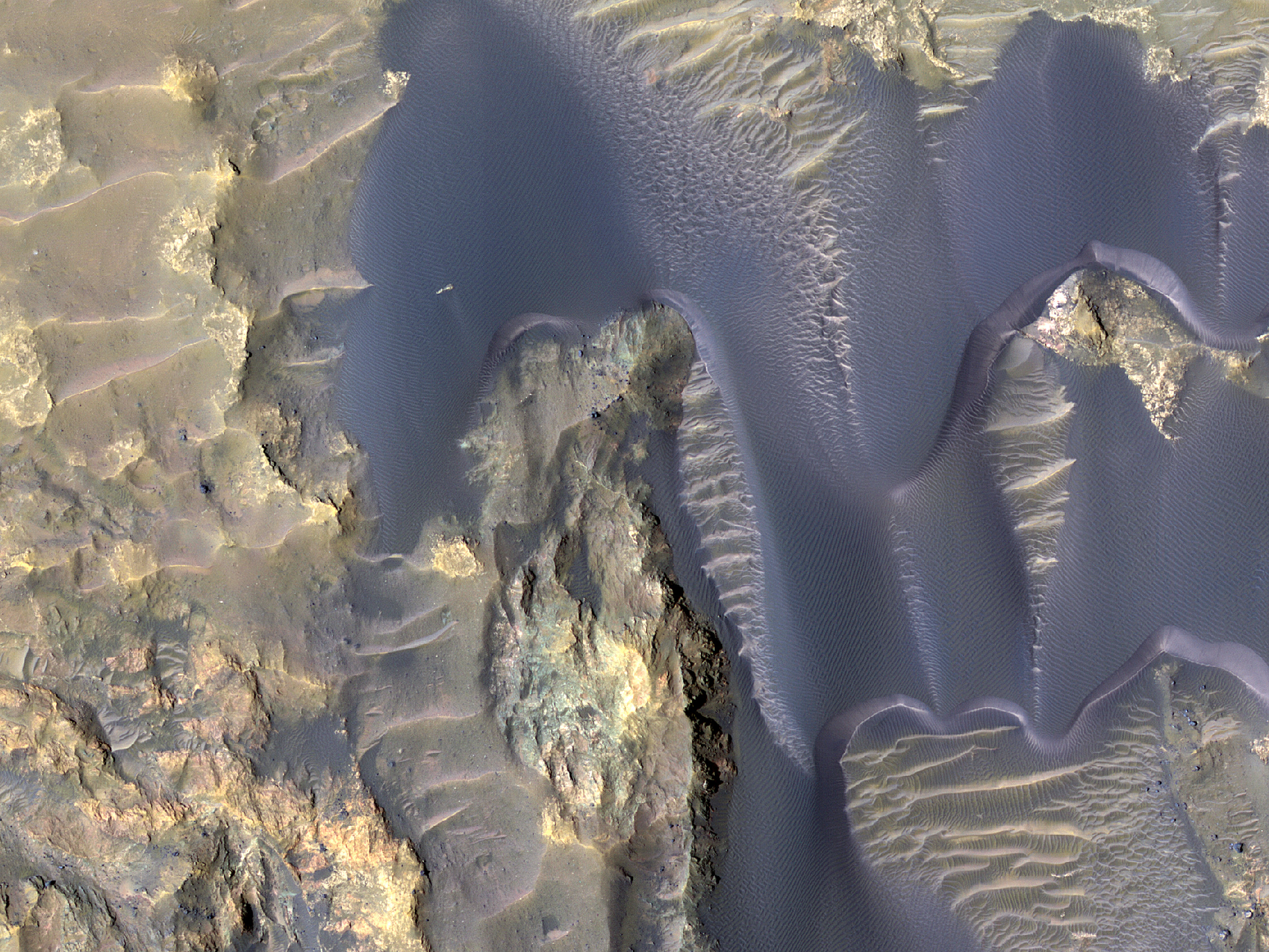 Central Peak Dunes