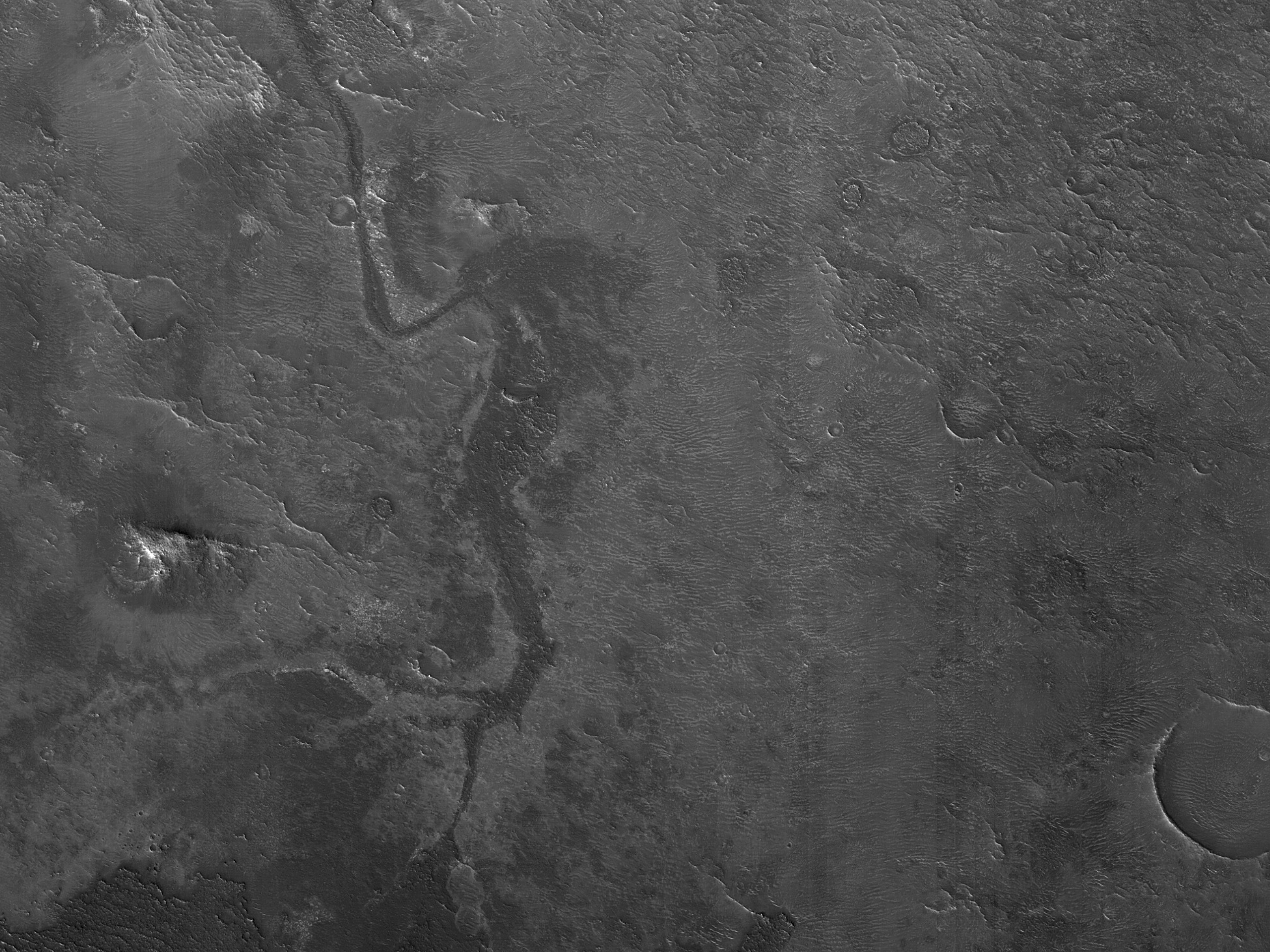 Snaking across Mars