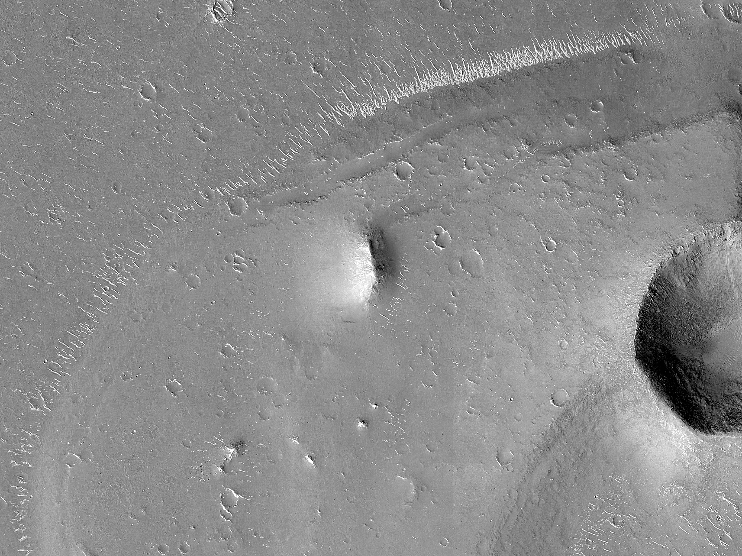 A Mesa in Southern Utopia Planitia