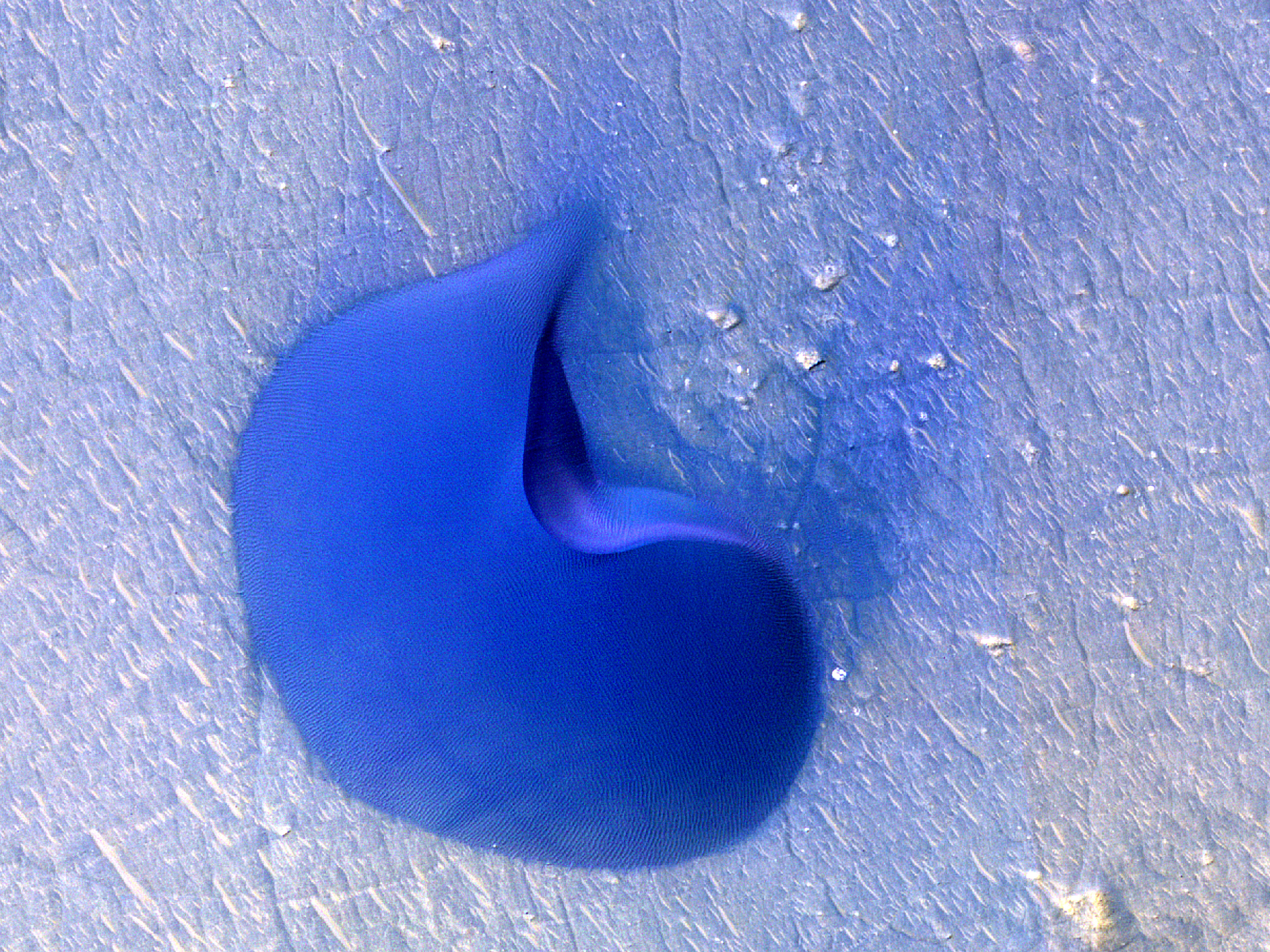 Small Barchan Dunes