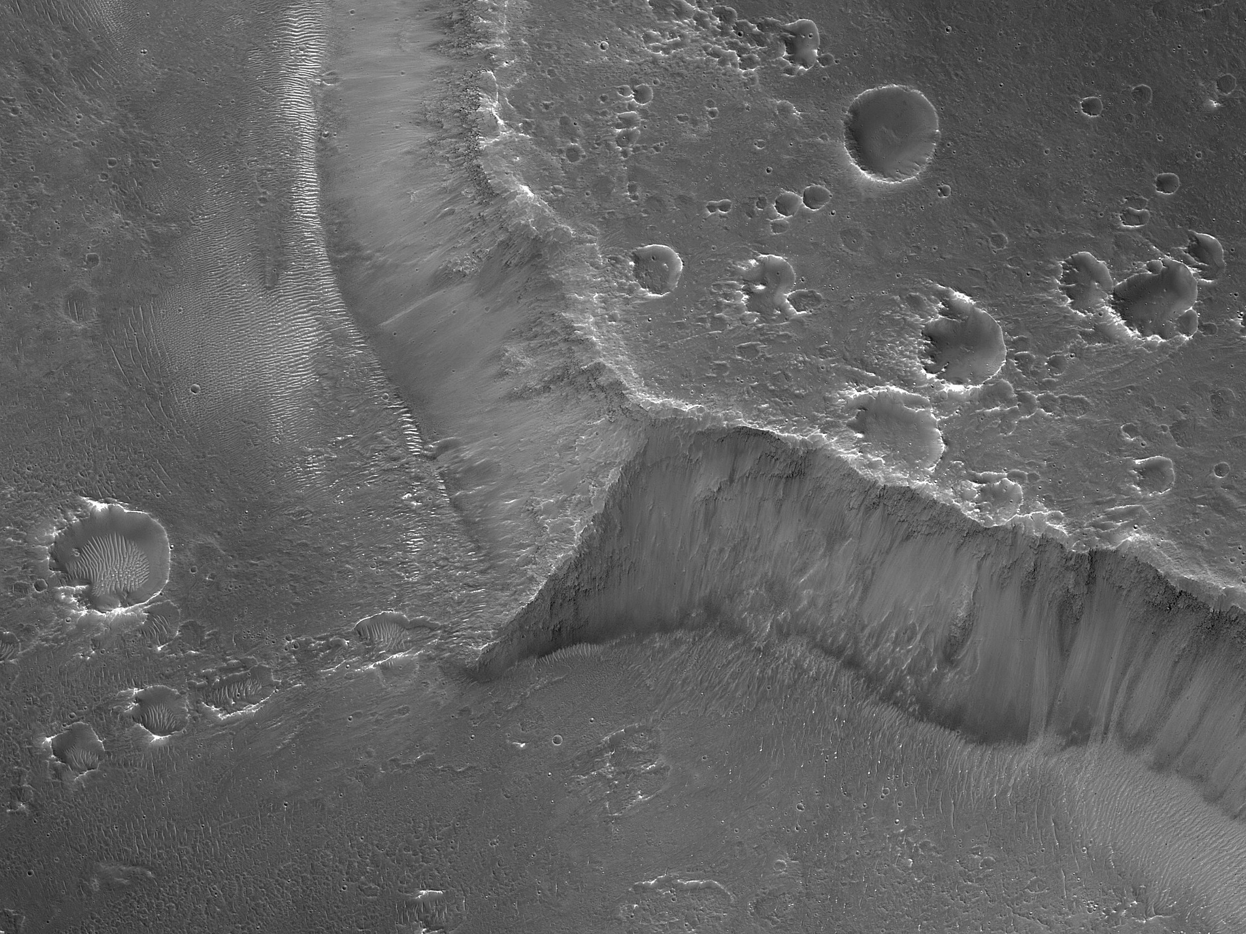 Impact-Related Deposits and Flows near Jijiga Crater