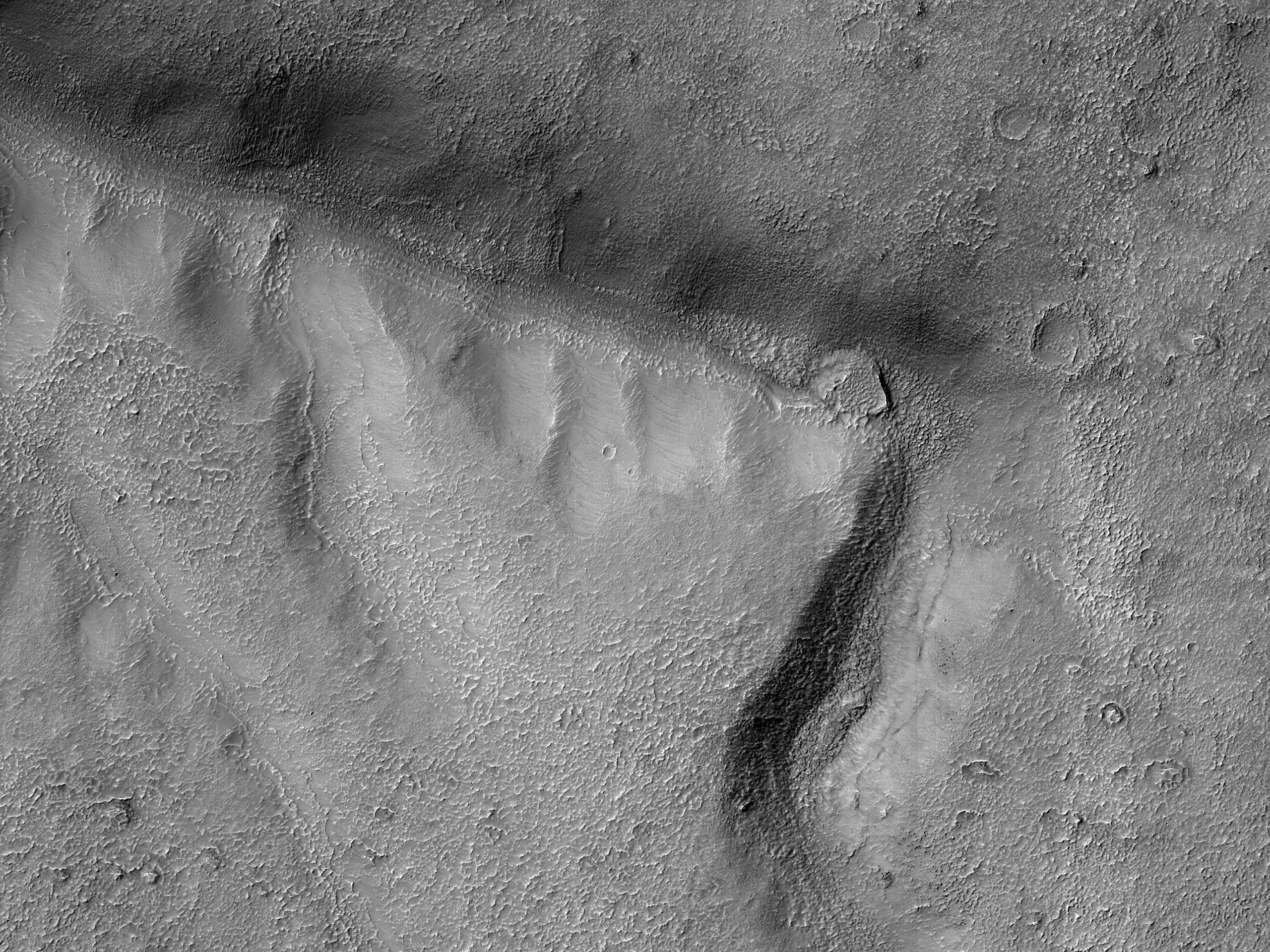 A Channel in Nereidum Montes