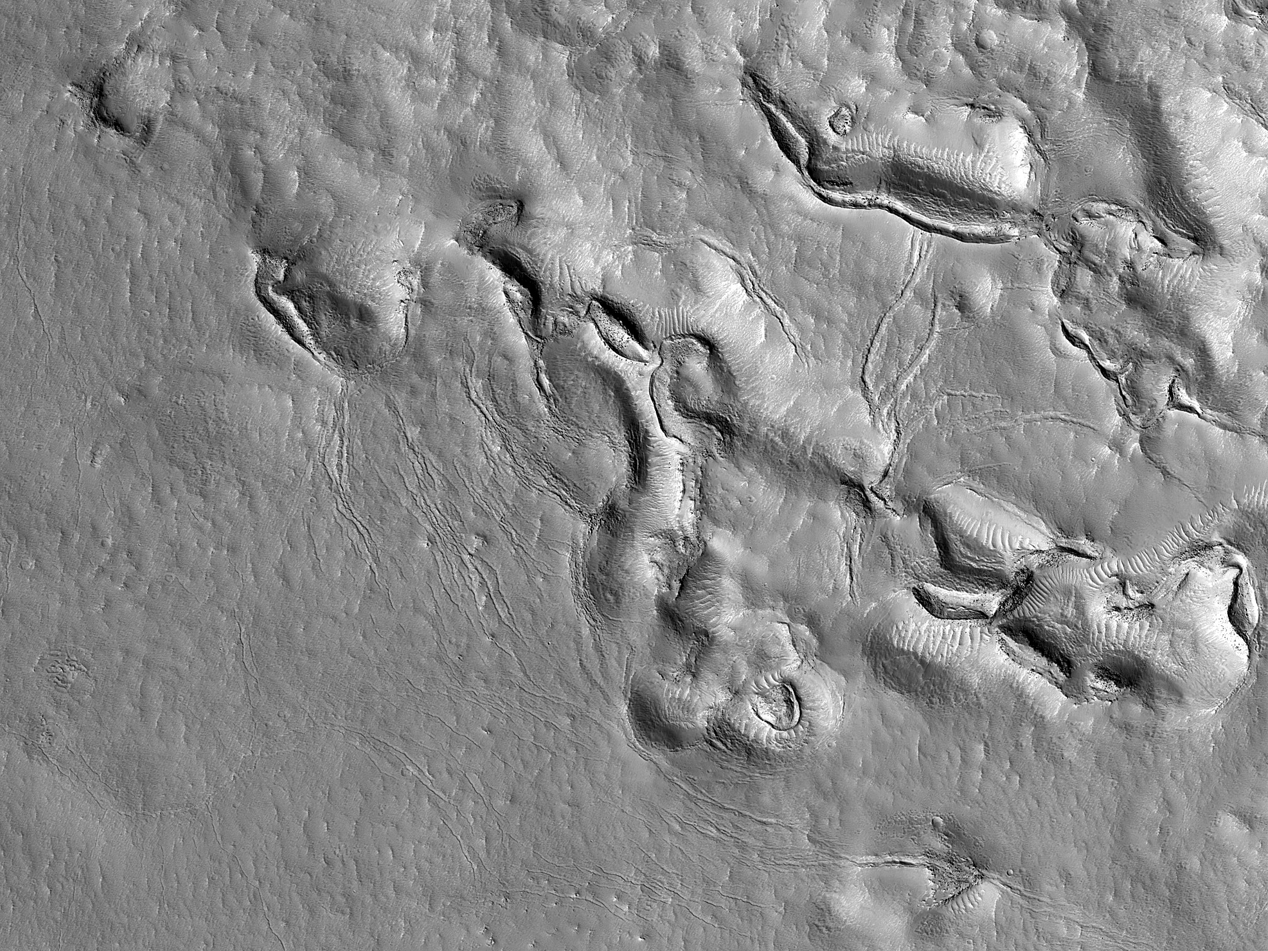 Depression and Cracks in Northern Mid-Latitudes