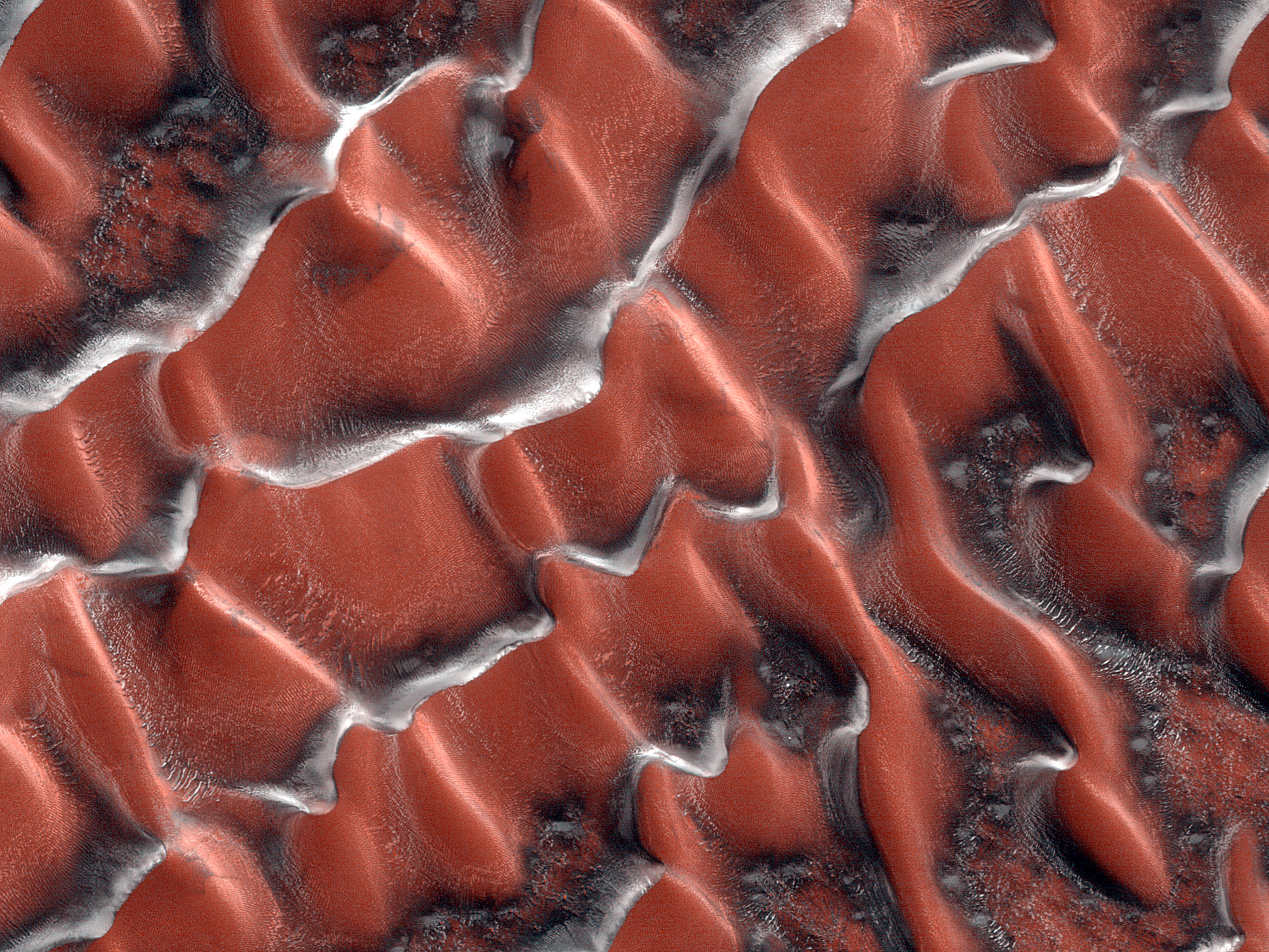 Translucent Ice on Dunes South Site