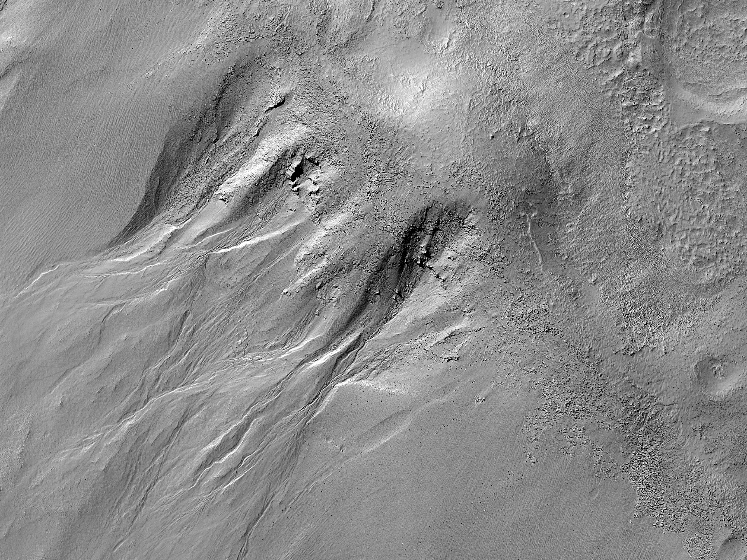 Wide Gullies in Terra Cimmeria