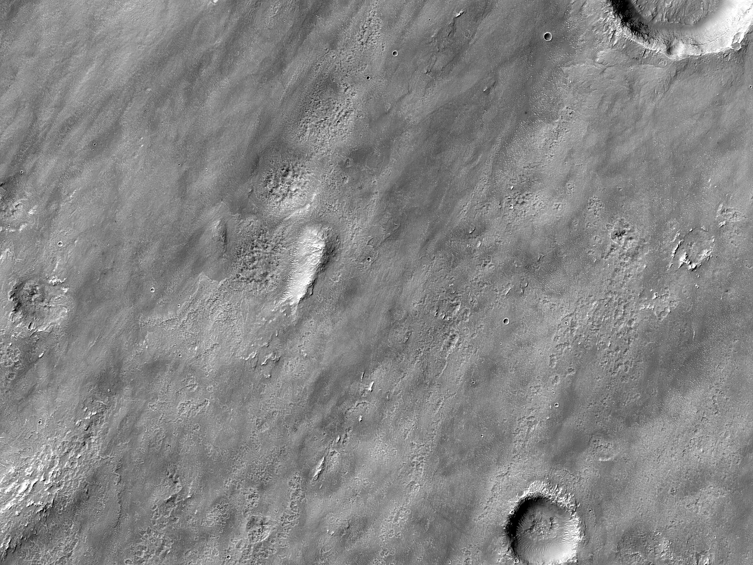 Flows at Ejecta Edge near Noord Crater