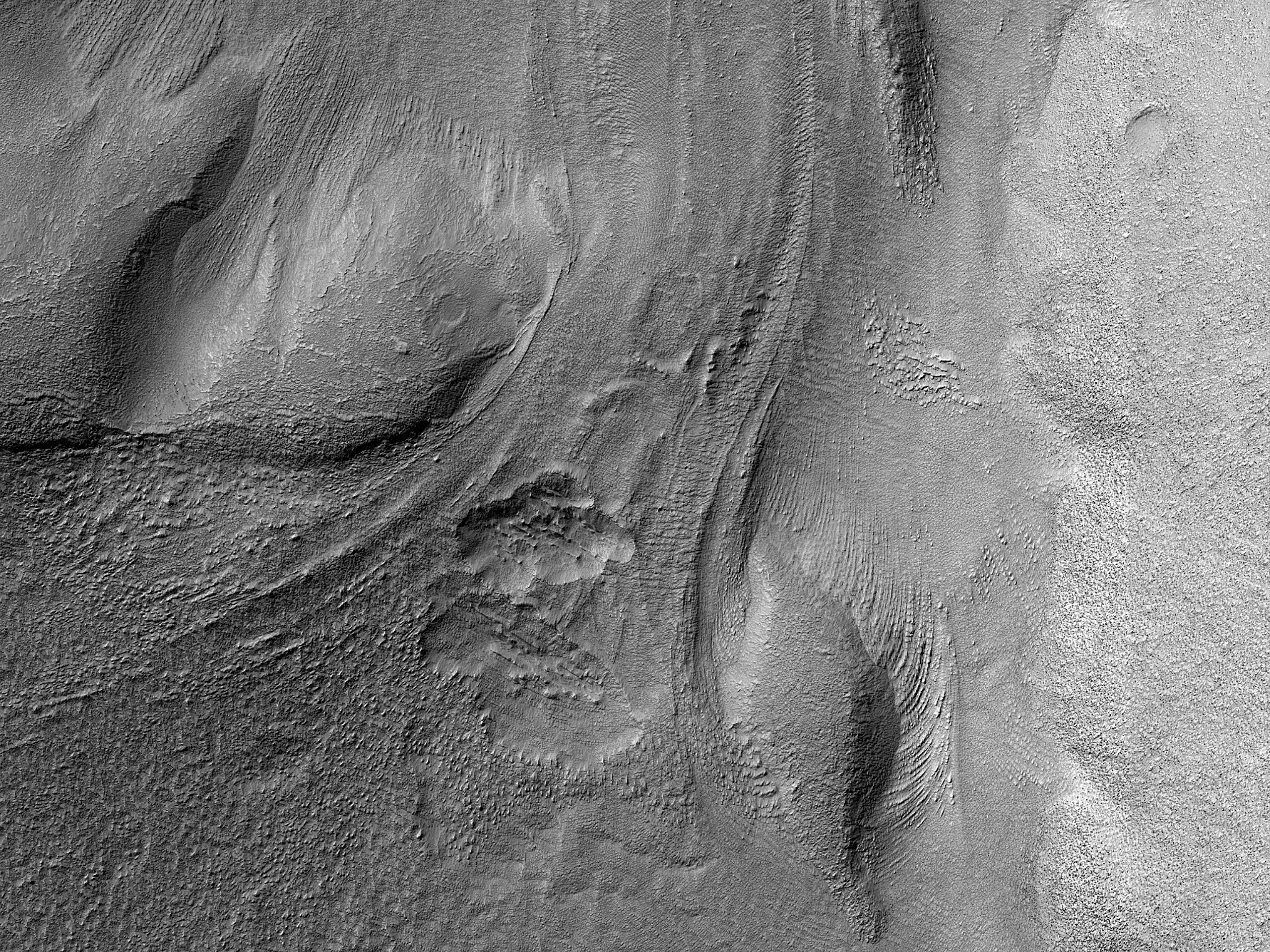 Flow East of Hellas Planitia