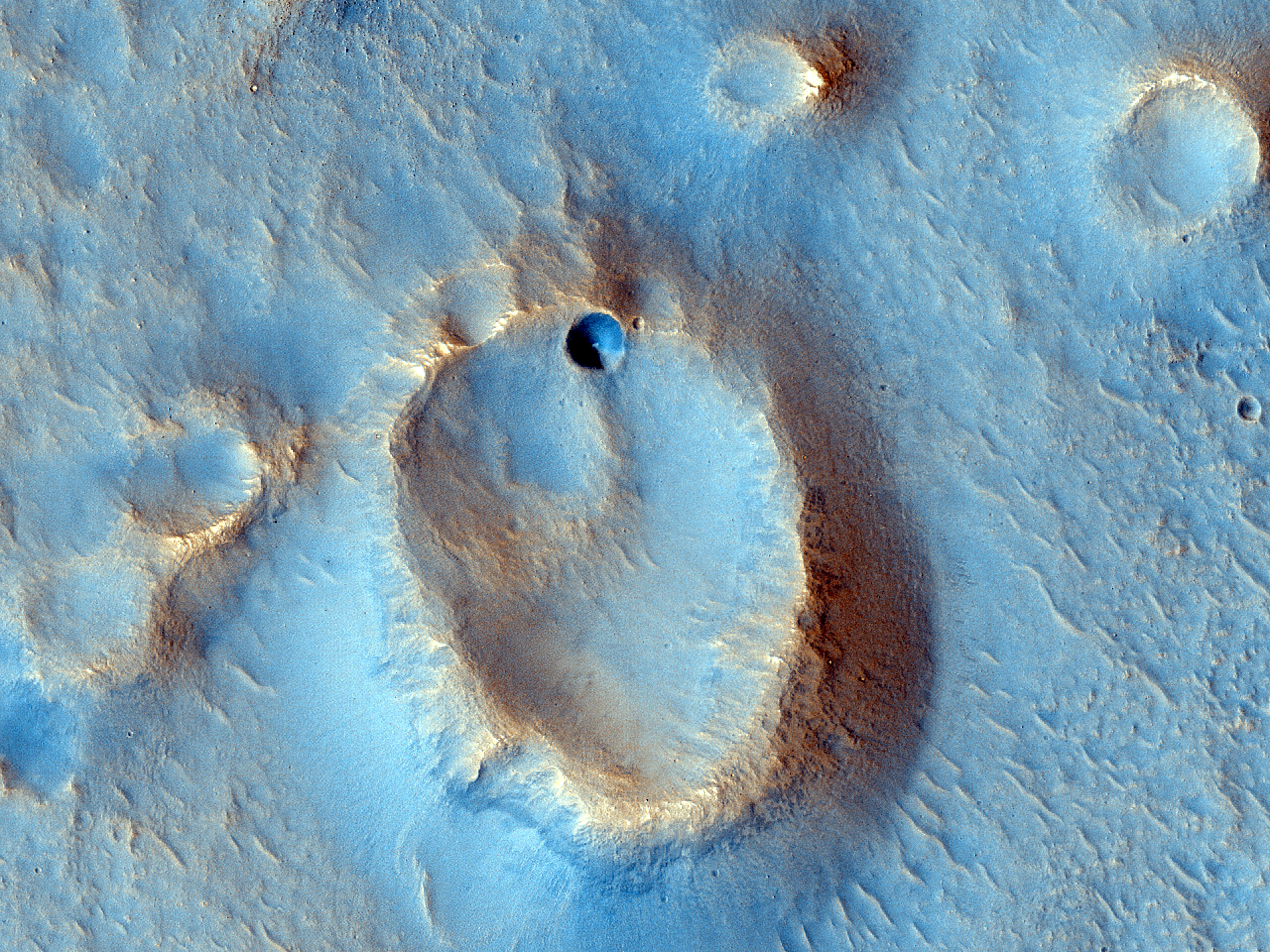 Landforms in Utopia Planitia