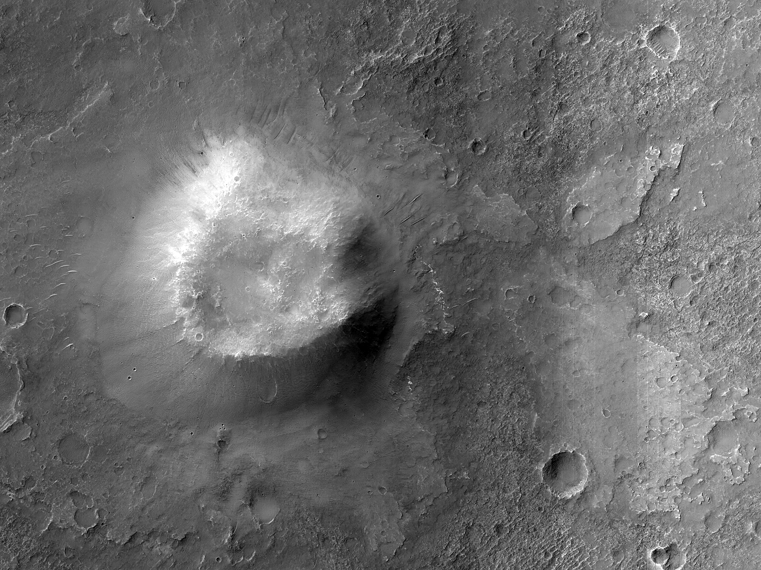 Cone near Solis Dorsa