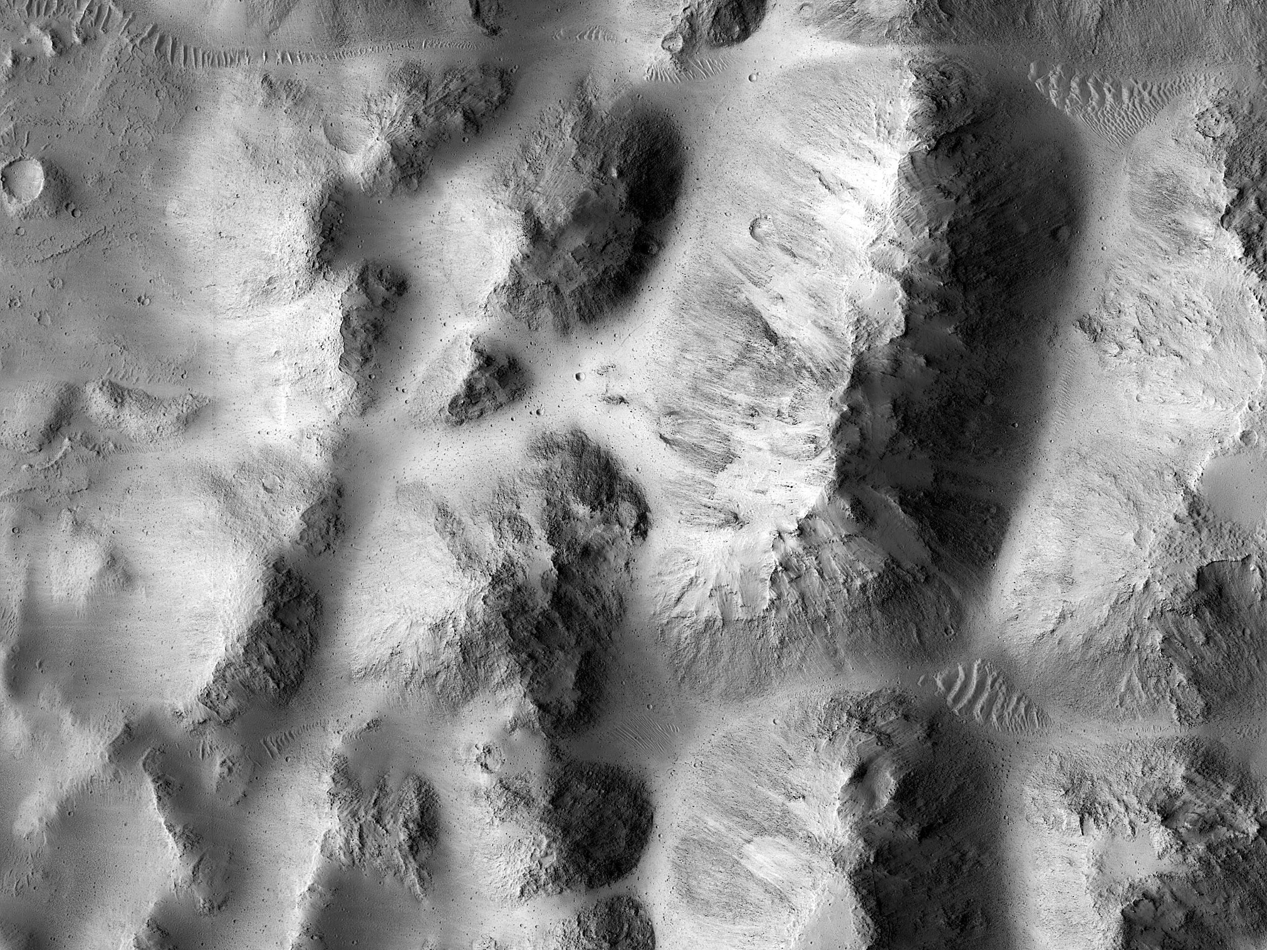 Hummocky Surface in Kasei Valles