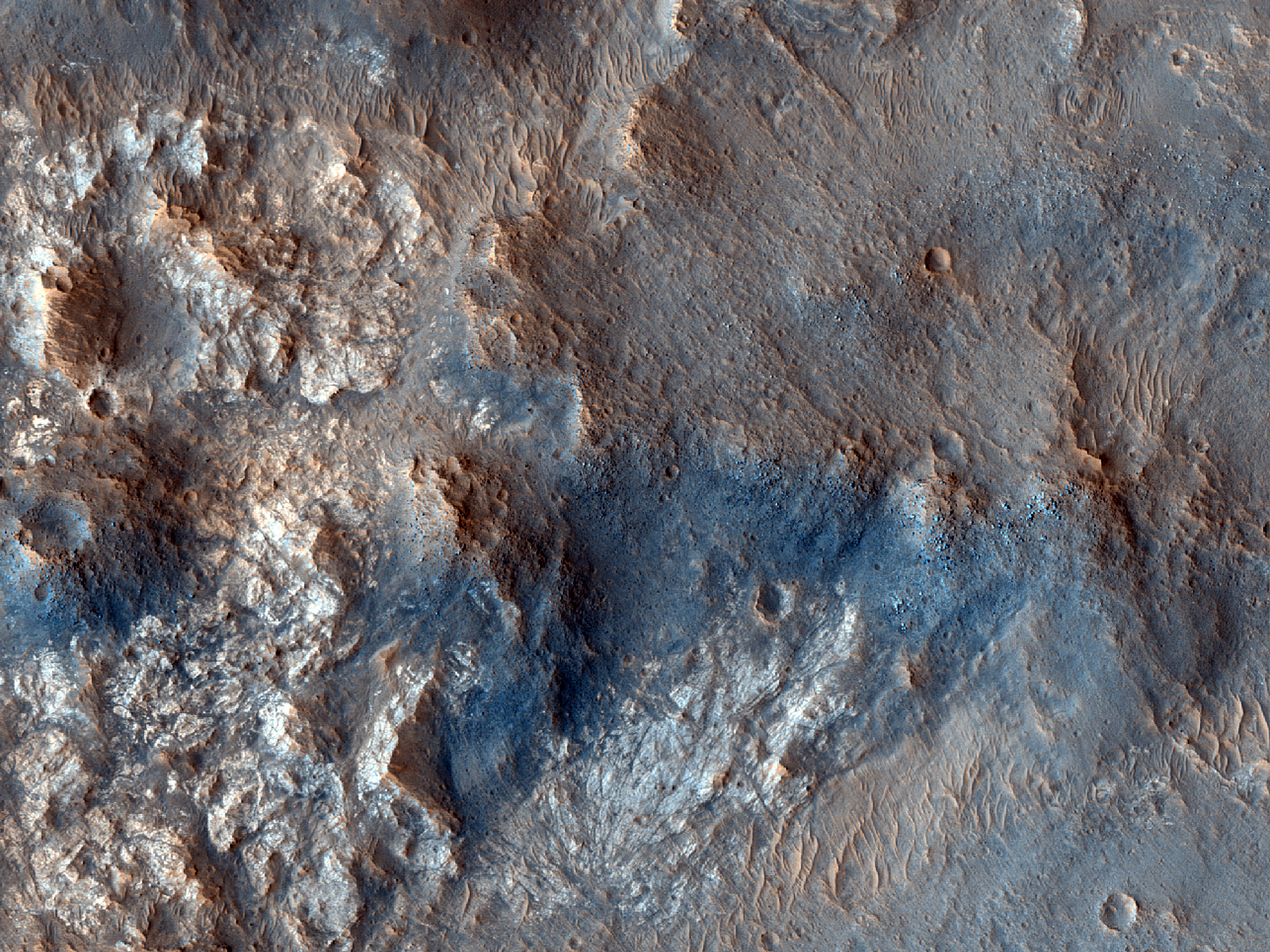 Clay-Bearing Outcrops near Vedra Valles