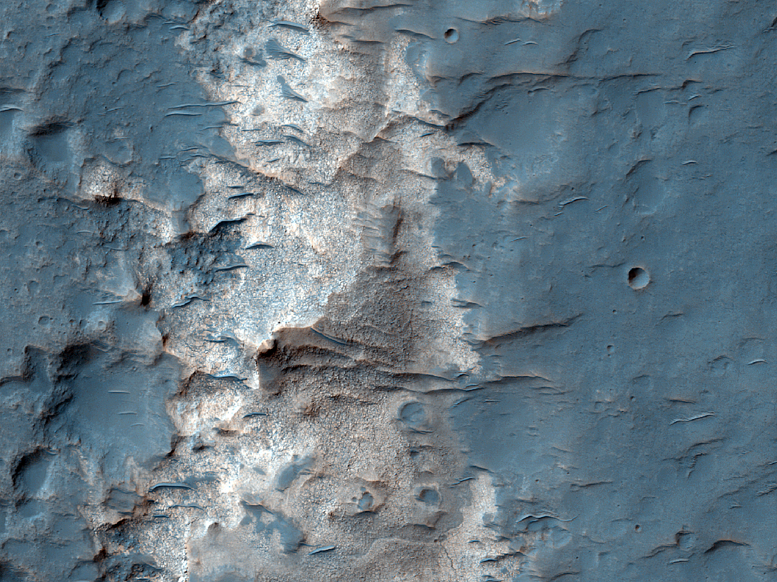 Light-Toned Layer North of Hadriaca Patera