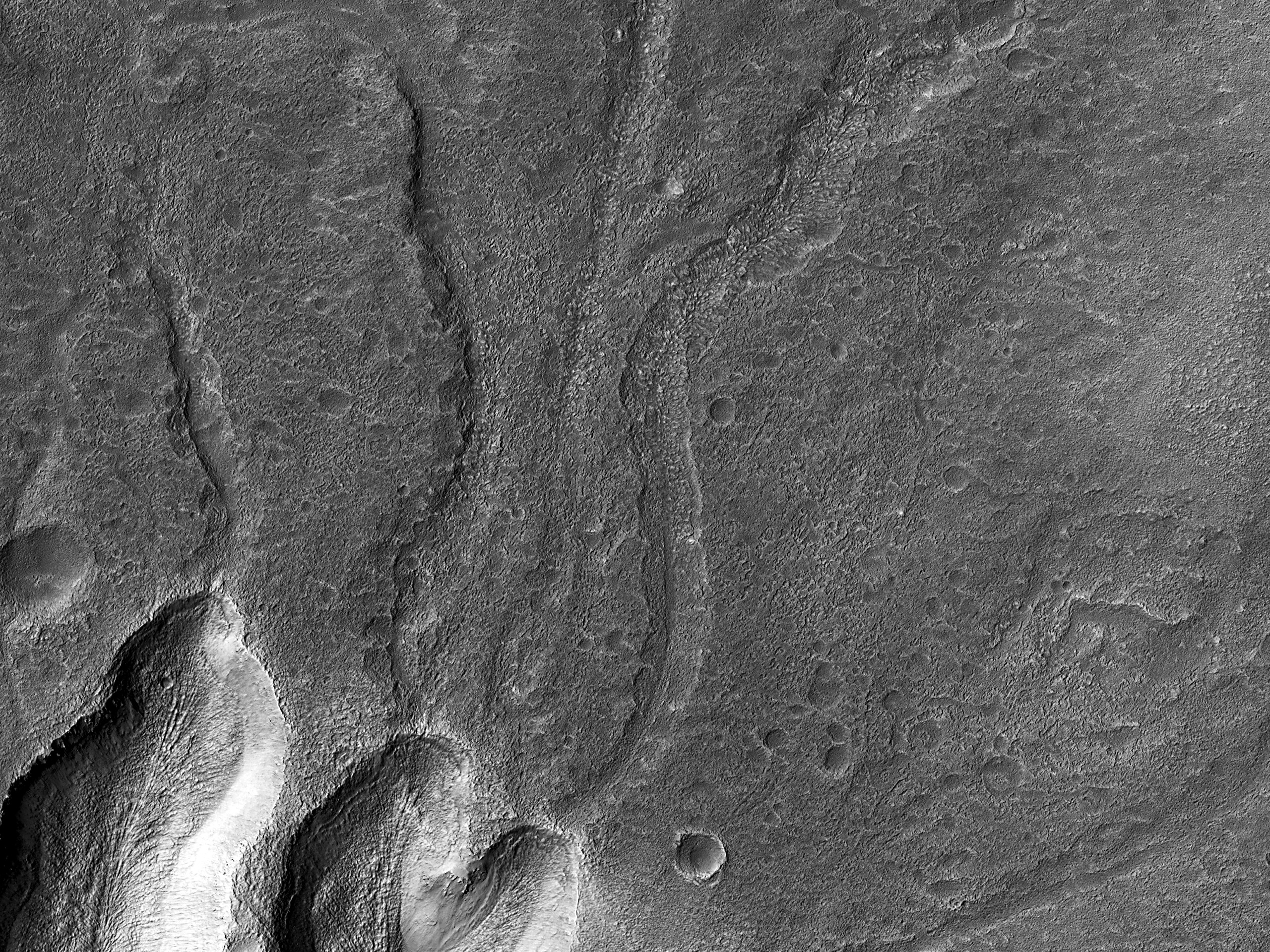 Channels in Arabia Terra
