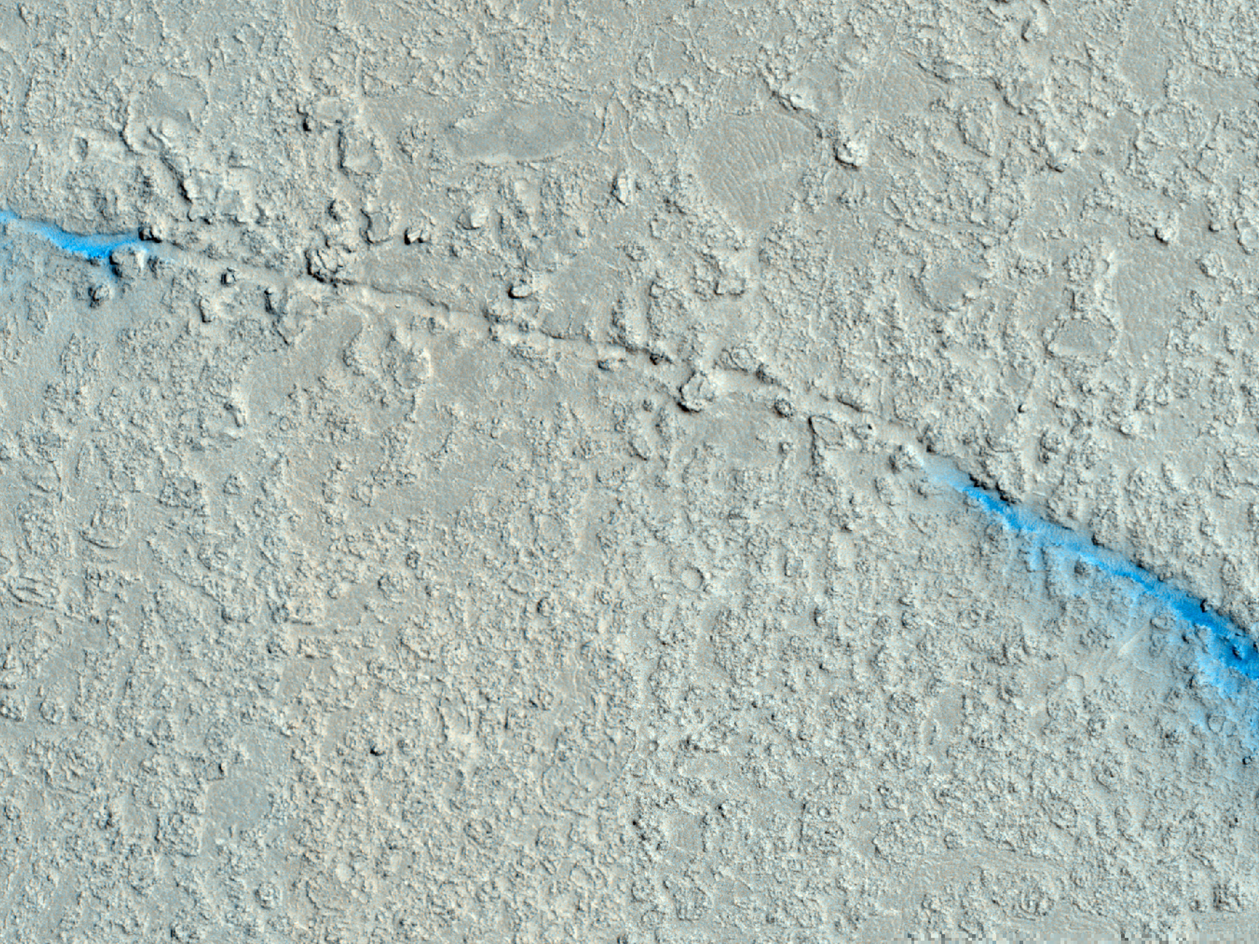 A Crack in Athabasca Valles