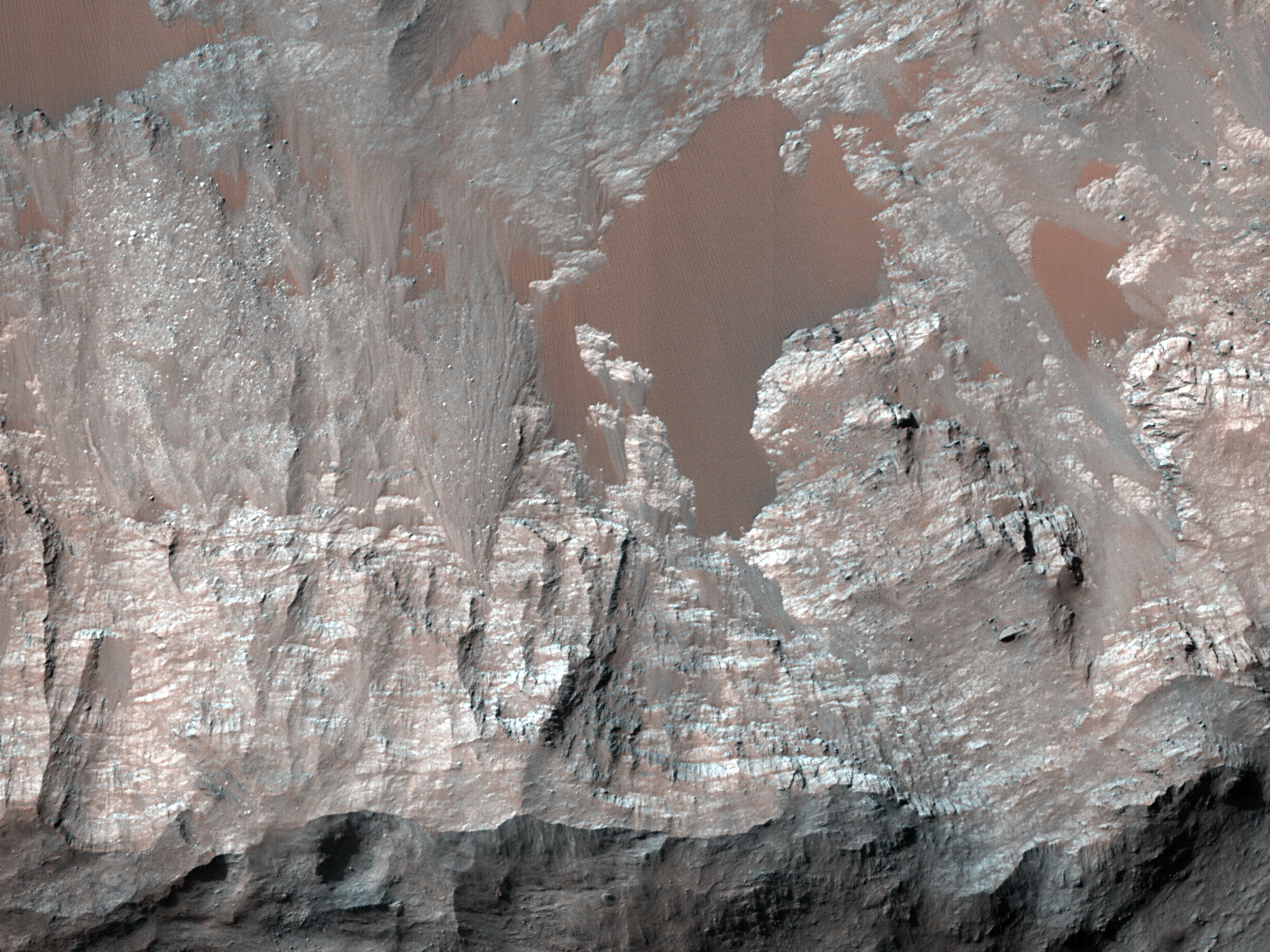 Deep in Valles Marineris