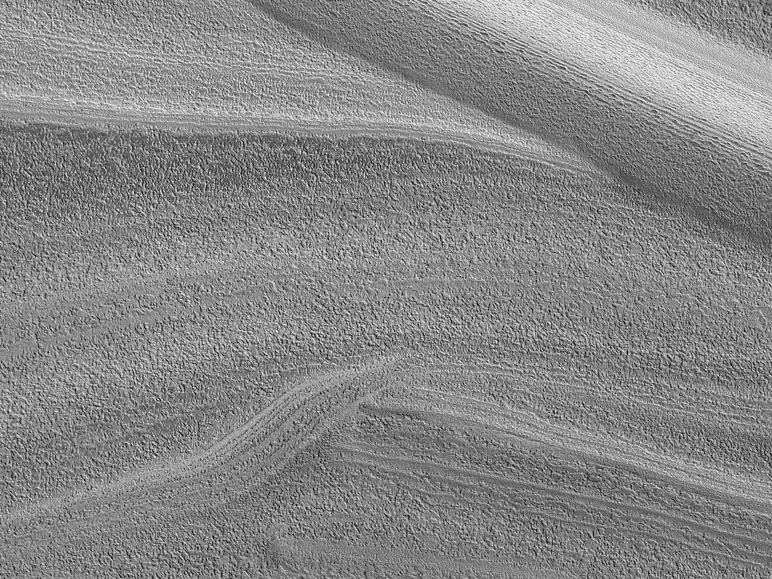 Complicated Layers at the North Pole of Mars