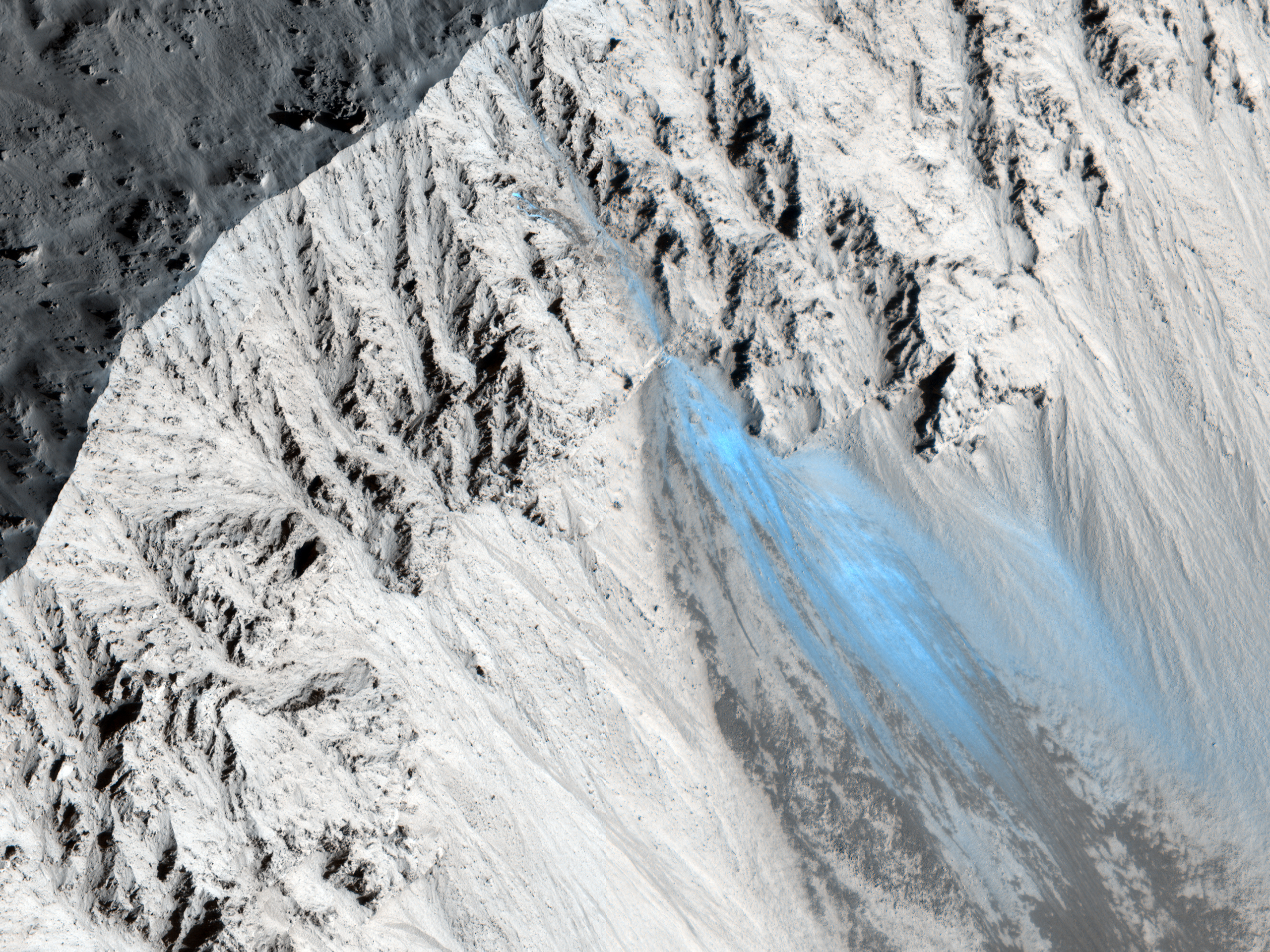 Glissement de terrain dans Cratre Zunil