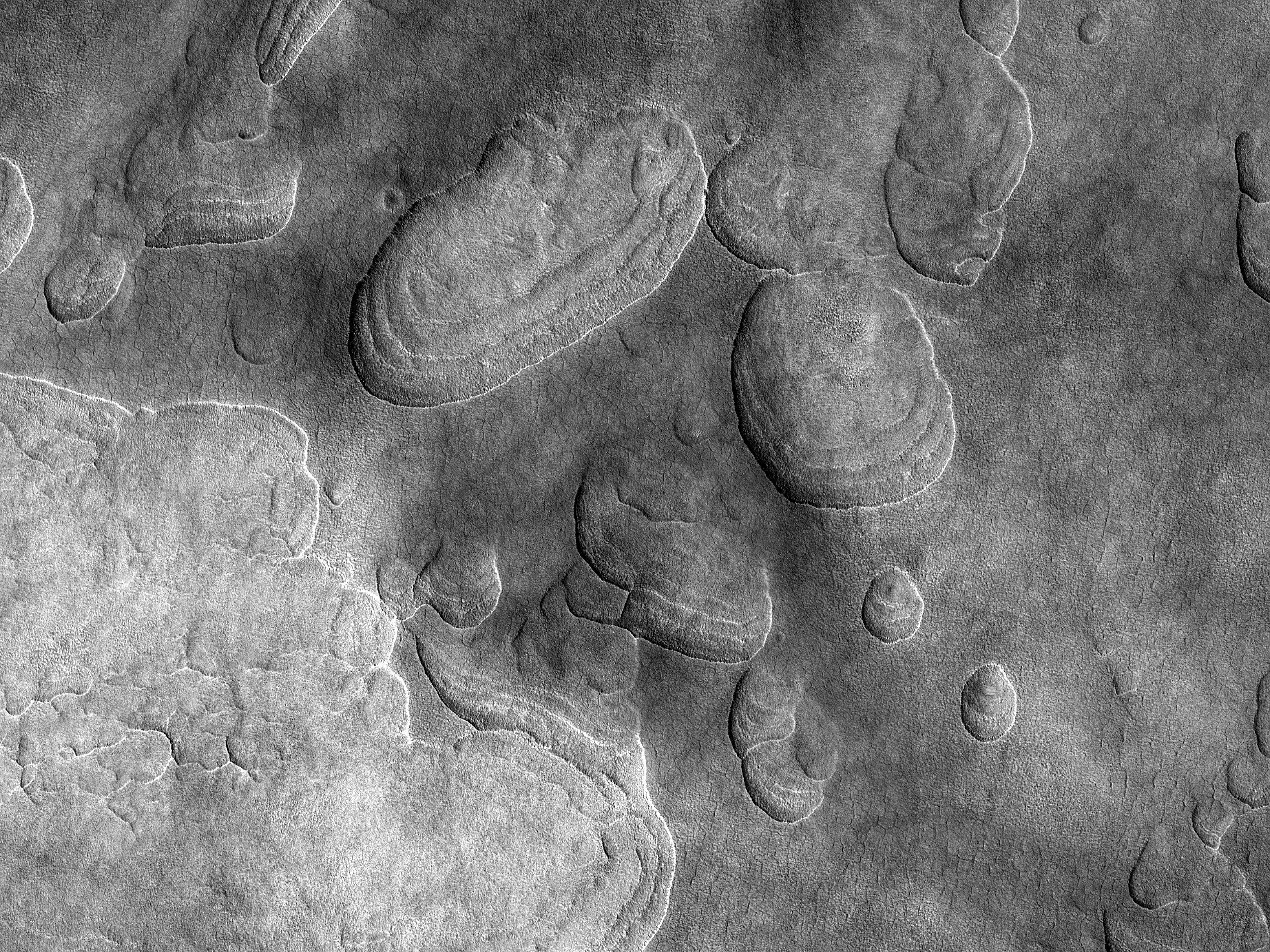 Scalloped Depressions with Layers in the Northern Plains
