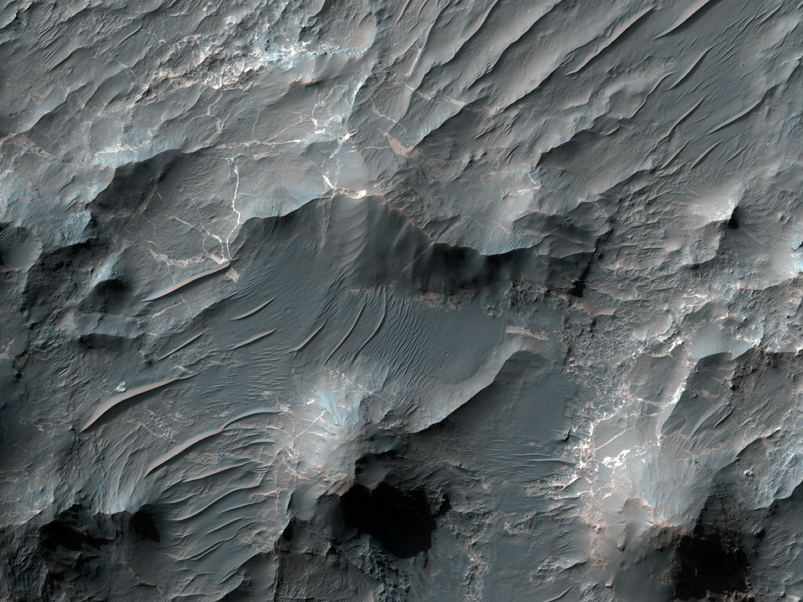 Layers in Uzboi Vallis
