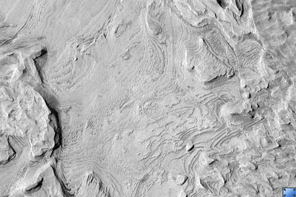 Becquerel Crater Stratigraphy