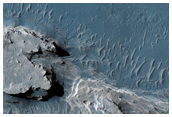 Northeast Sinus Meridiani Landforms