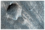 Depositi stratificati in Cratere Terby