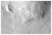 Trough and Knobs in Outlier To Phlegra Montes Region