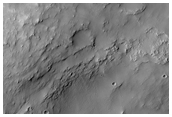Crater Floor with Radial Ridges