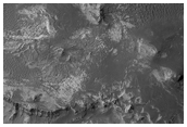 Survey Layering and Faulting in Layered Deposits in Candor Chasma