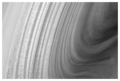 North Polar Trough with Curved Exposure