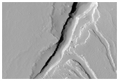 Channels South of the Base of Ascraeus Mons