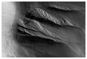 Gullies Possibly Produced by Snow/Ice Melting