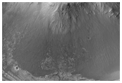 Circular Light-Toned Layering in Candor Chasma