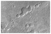 Features on the Wall of Kaiser Crater 