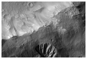 Gullies with Inner Channels, As Seen in MOC Image S12-00190