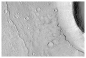 Portion of Streamlined Island in Maja Vallis 