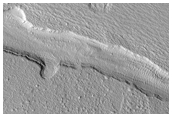 Trough in Galaxias Fossae