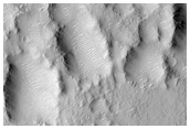 Scarp in Lybia Montes 