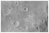 Wrinkle Ridge in Coprates Region 