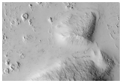 Cratered Knobs in Amazonis Region 