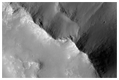 Intra-Crater Landslide South of Pyrrhae Chaos 
