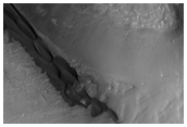 Circular Light-Toned Layering in Candor Chasma 