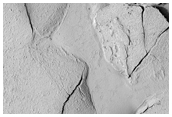 Fractured Mounds at the Southern Edge of Elysium Planitia 